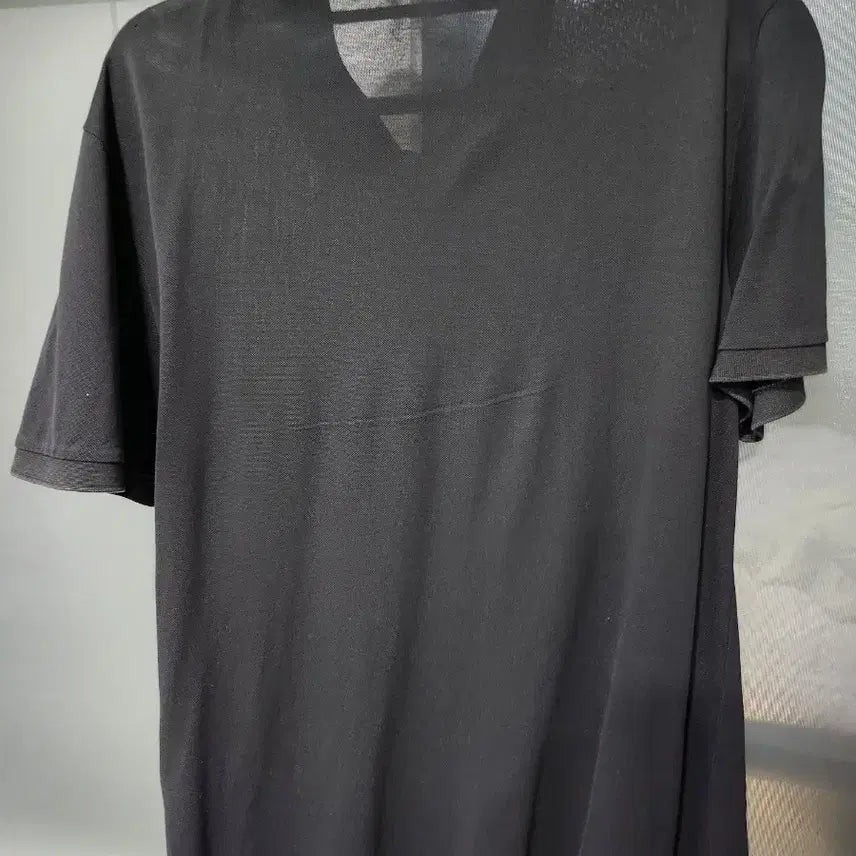 [BUNJANG] Burberry Black Polo Shirt / 버버리 블랙 반팔 폴로 티셔츠