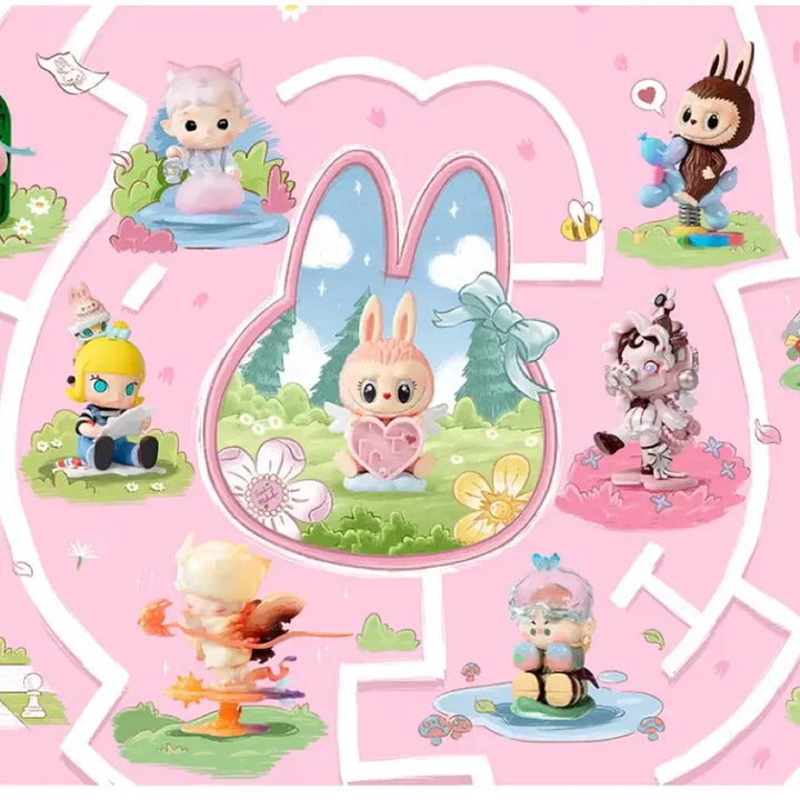 [BUNJANG] Pop Mart Skullpanda Labubu Find Mokoko Figure Bundle Set / [풀박스 일괄] 팝마트 모코코를 찾아라 피규어 - 스컬판다 라부부