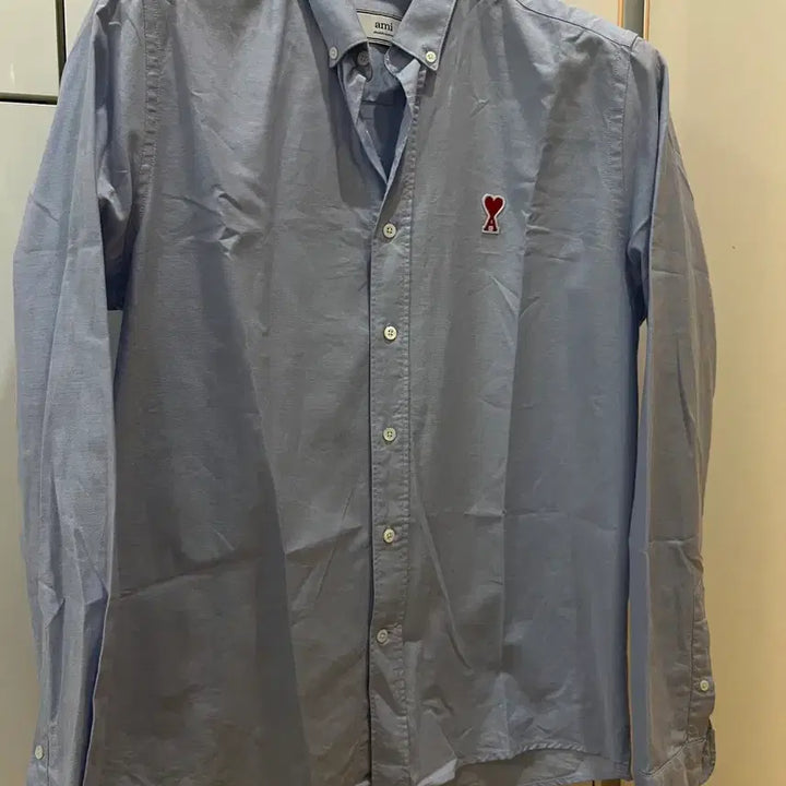 [BUNJANG] AMI Blue Shirt 41 / 아미 블루셔츠 41 새상품급