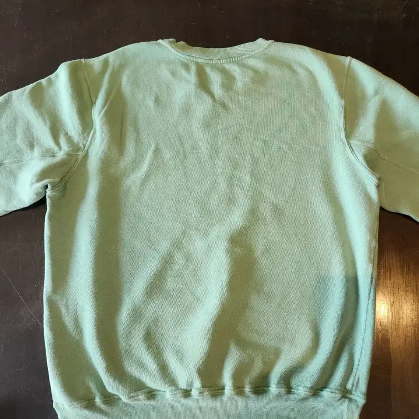 [BUNJANG] AUTRY Melange Green Sweatshirt / AUTRY 오트리 멜란지 그린 맨투맨