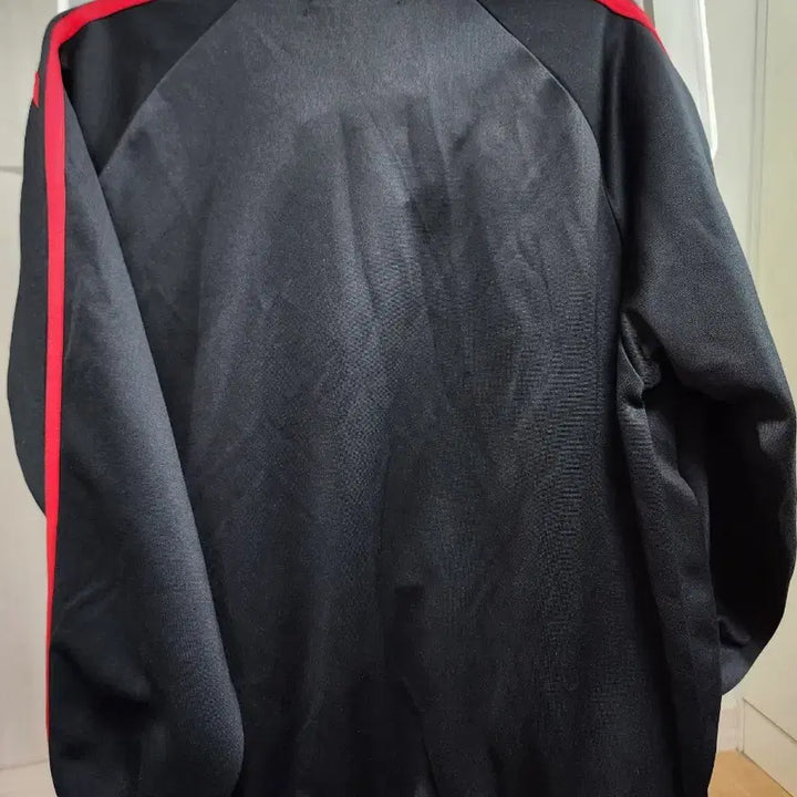 [BUNJANG] Slazenger Red and Black Track Jacket / 슬레진저 레드 블랙 트랙 자켓