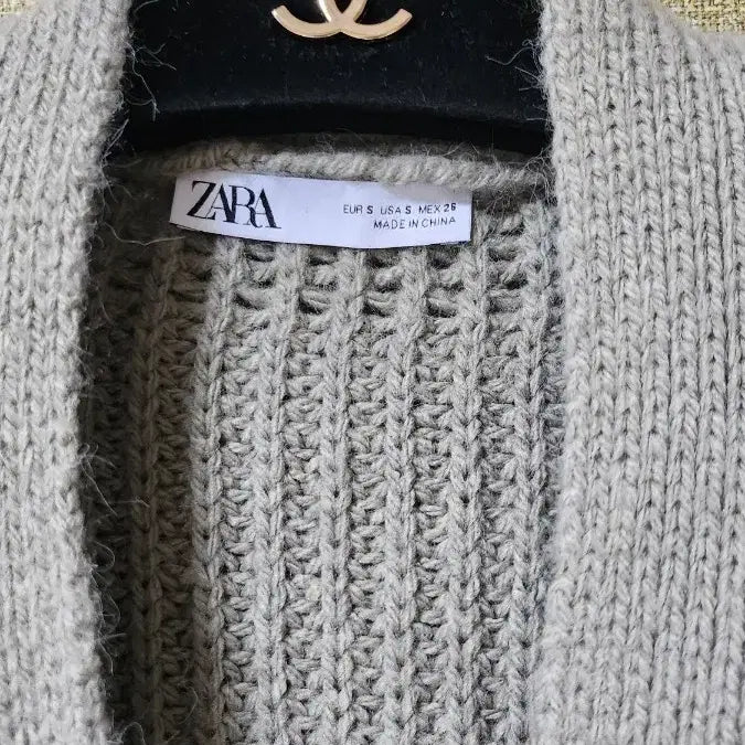 [BUNJANG] Zara Ribbed Cardigan / 자라랩가디건
