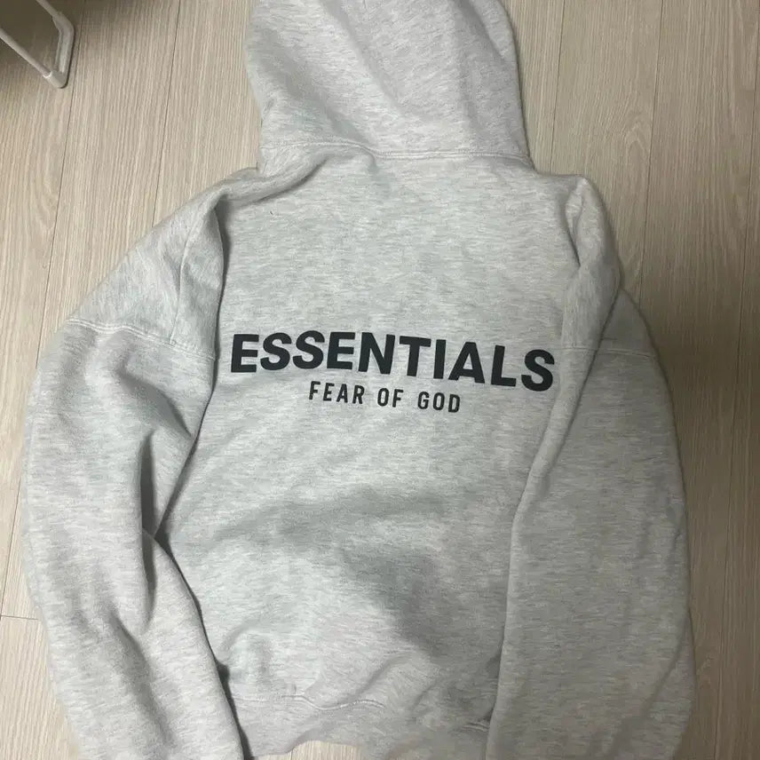 [BUNJANG] Essential Oatmeal Hoodie / 이센셜 후드티 오트밀 s