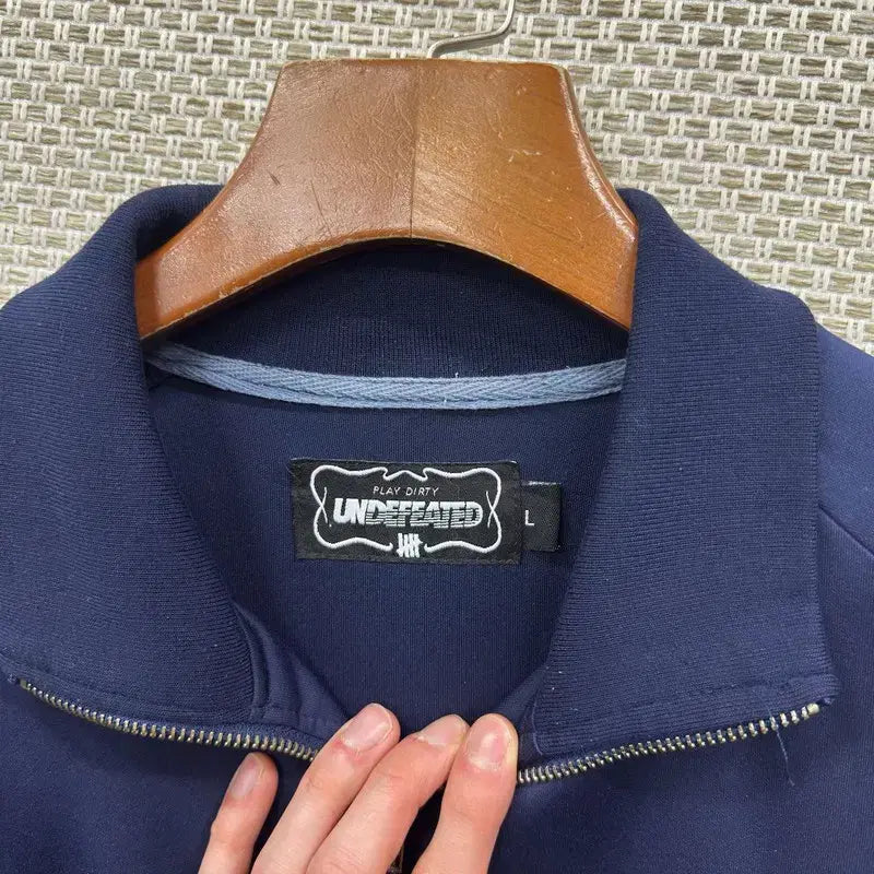 [BUNJANG] Undefeated M14733 Jersey Zip-Up Jacket / 언디핏 져지 집업 L M14733