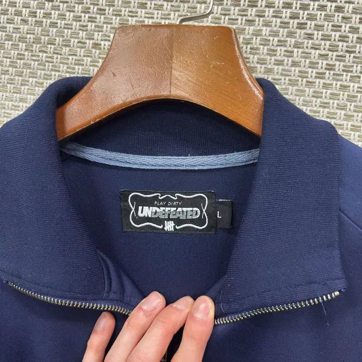 [BUNJANG] Undefeated M14733 Jersey Zip-Up Jacket / 언디핏 져지 집업 L M14733