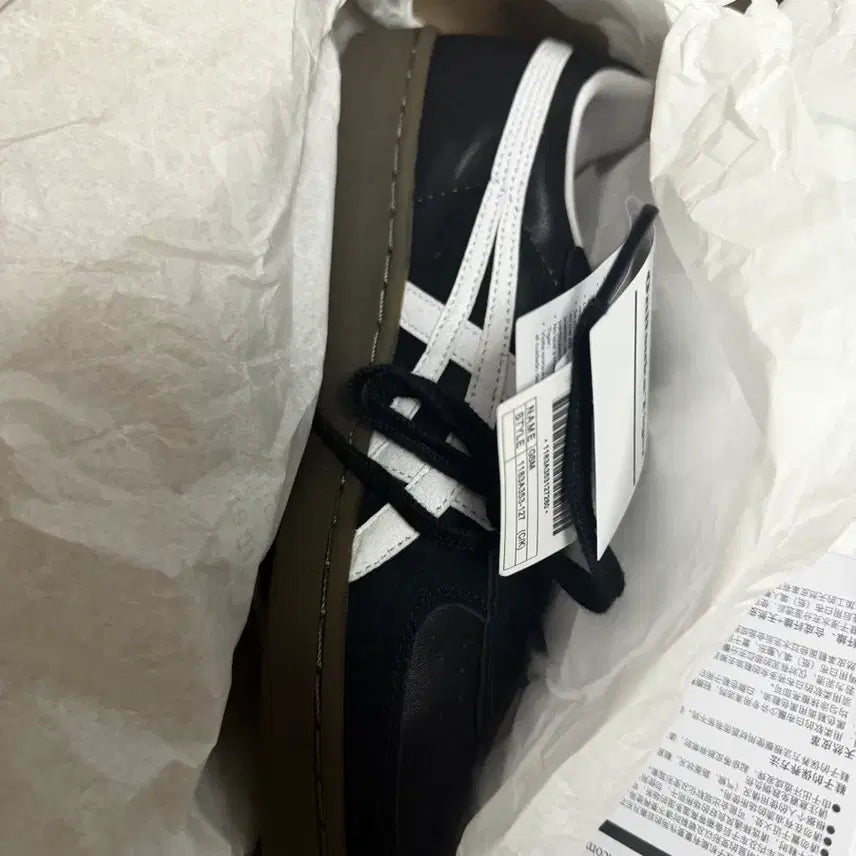 [BUNJANG] Onitsuka Tiger GSM Black Sneakers / 오니츠카타이거 gsm블랙 275