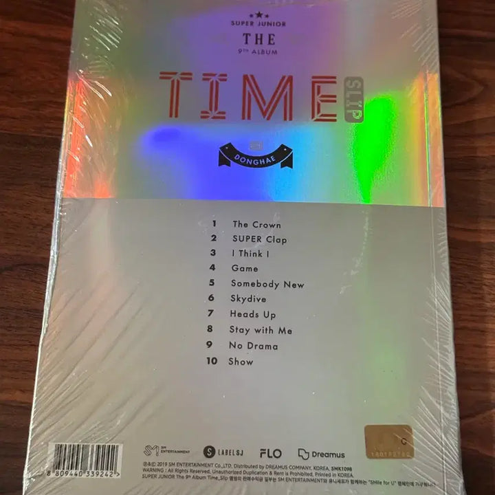 [BUNJANG] Super Junior Donghae Time Slip Album / 슈퍼주니어 (Super Junior) 9집 - Time Slip 동해