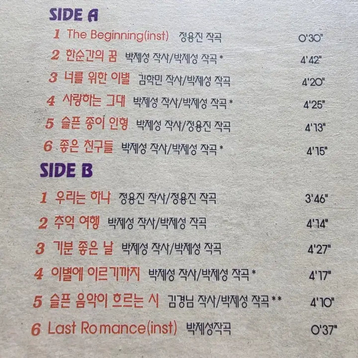 [BUNJANG] JAYU SI-GAN Sealed LP / 자유시간 미개봉 LP