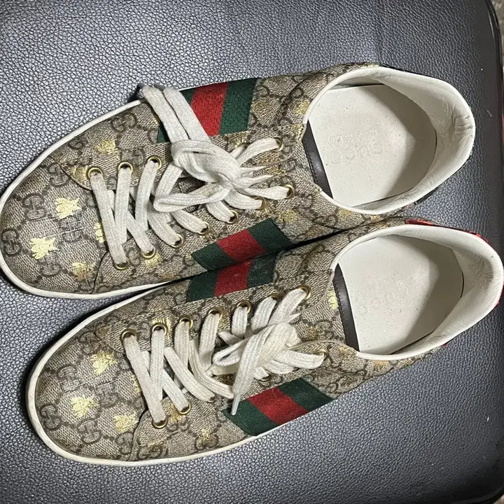 [BUNJANG] Gucci GG Logo Sneakers / 구찌 GG 로고 스니커즈 운동화