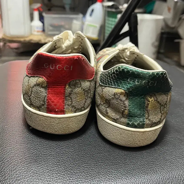 [BUNJANG] Gucci GG Logo Sneakers / 구찌 GG 로고 스니커즈 운동화