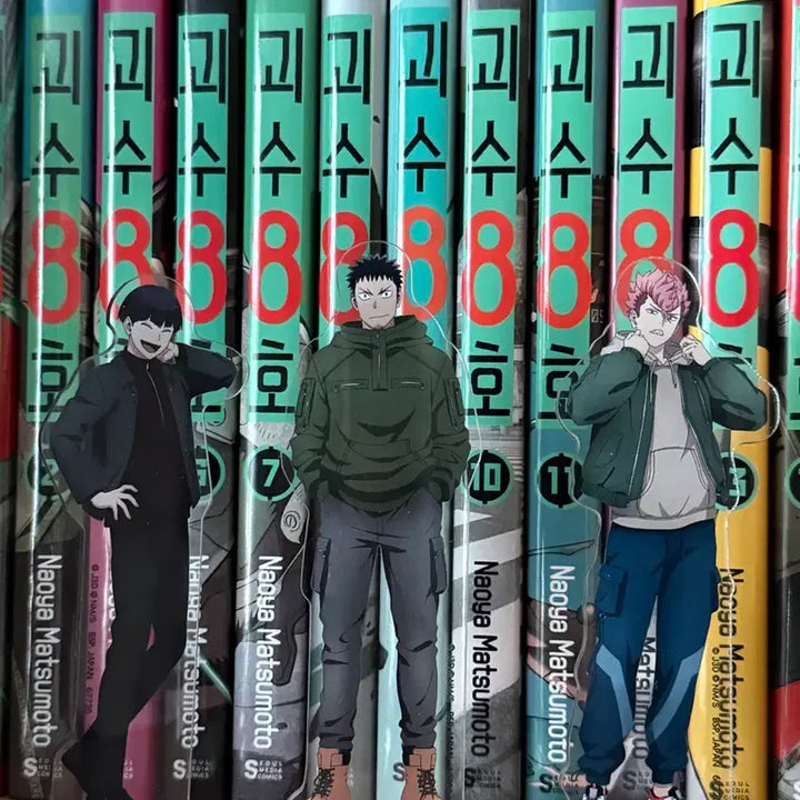 [BUNJANG] Kaiju No. 8 Acrylic Stand Bundle / (일괄)괴수8호 F상 아크릴 스탠드