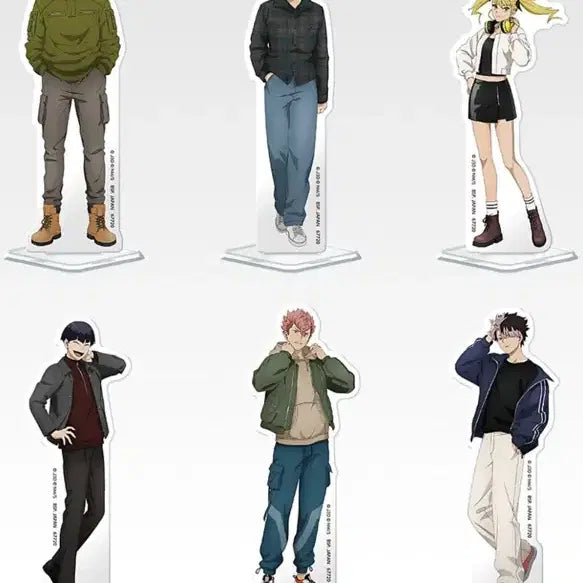 [BUNJANG] Kaiju No. 8 Acrylic Stand Bundle / (일괄)괴수8호 F상 아크릴 스탠드