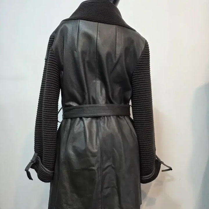 [BUNJANG] Renoma Leather Coat / 레노마 가죽 코트