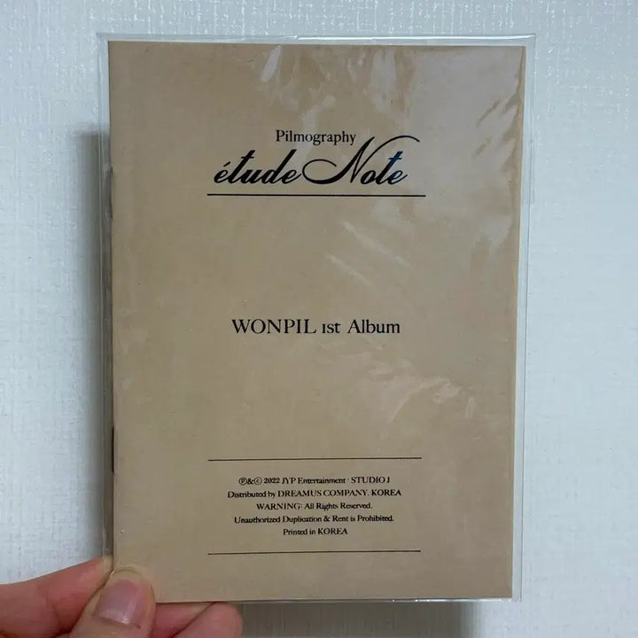[BUNJANG] Day6 Wonpil Solo Filmography Sketch Note / 데이식스 원필 솔로 필모그래피 습작노트