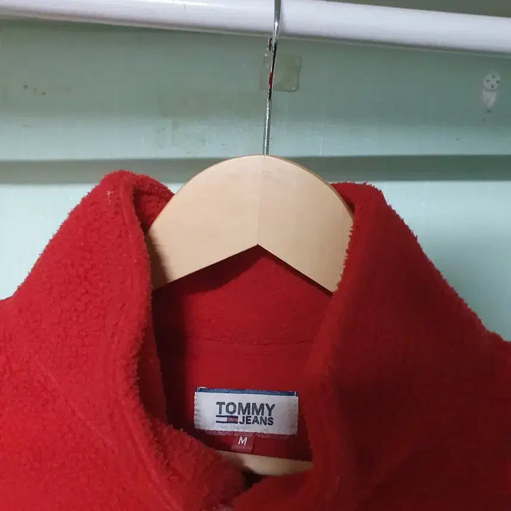 [BUNJANG] Tommy Hilfiger Fleece Half-Zip Sweatshirt M / 타미힐피거 후리스 반집업 M