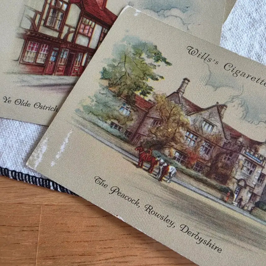 [BUNJANG] W.D. &amp; H.O. Wills Old Inns Series Vintage Cards / 영국빈티지카드 유럽빈티지카드 영국관광지 영국여인숙 영국유적지 찰스디킨스