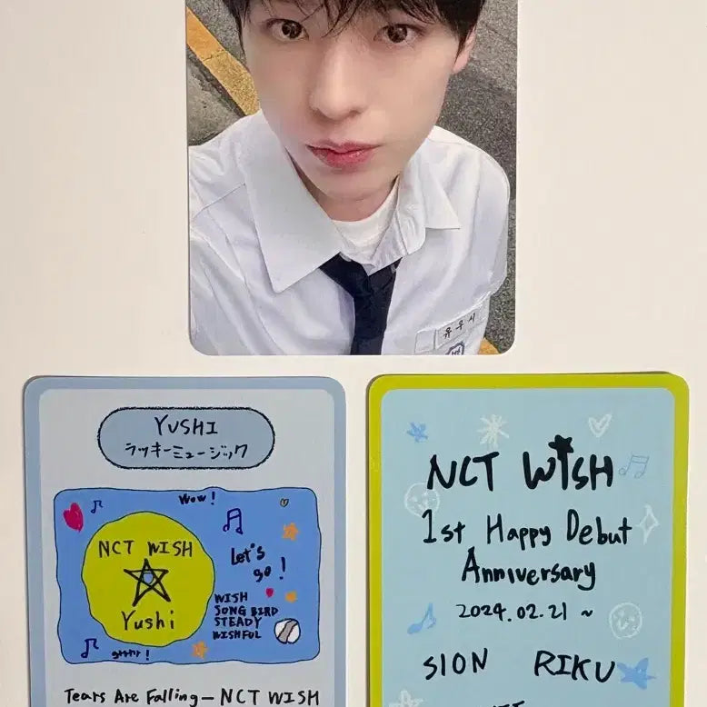 [BUNJANG] Yuushi 1st Anniversary Lucky Draw Photocard Set / 유우시 1주년 럭키카드 세트