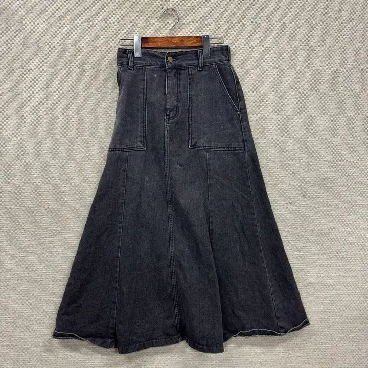 [BUNJANG] Vintage Denim Long Skirt M / 빈티지 데님 롱스커트 M M14755