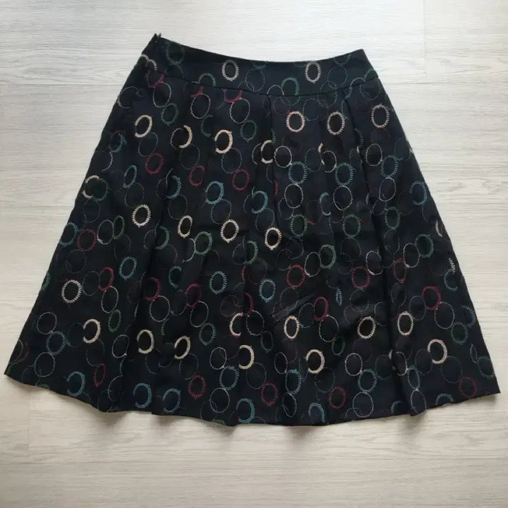 [BUNJANG] Vintage Black Patterned Skirt / jpn빈티지 패턴 검정치마
