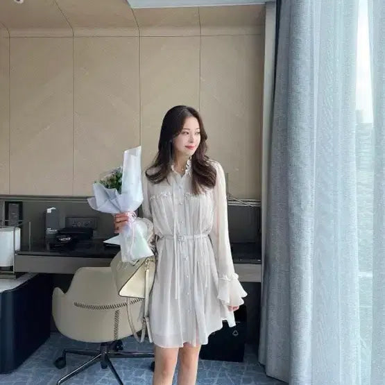 [BUNJANG] Loear Swan Ballerina Dress Size S / 로아르 스완 발레리나 원피스 S사이즈