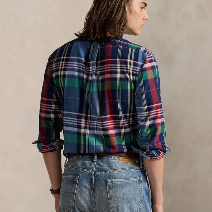 [BUNJANG] Polo Ralph Lauren Plaid Oxford Shirt / 폴로 클래식핏 플레드 옥스퍼드 셔츠 / L / XL