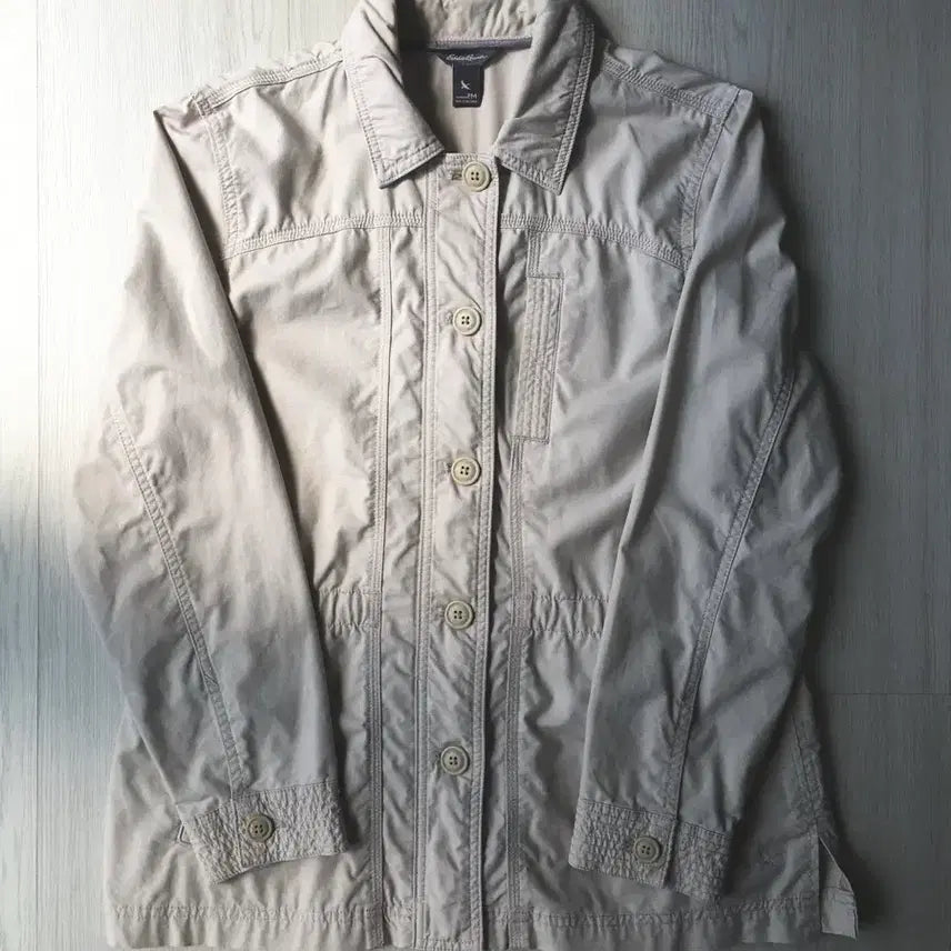 [BUNJANG] Vintage Beige Button Jacket / jpn빈티지 베이지 버튼 자켓