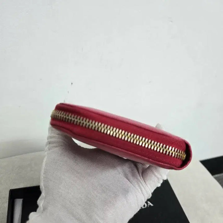 [BUNJANG] Prada Saffiano Zipper Long Wallet / [정품] 프라다 사피아노 지퍼돌이 장지갑