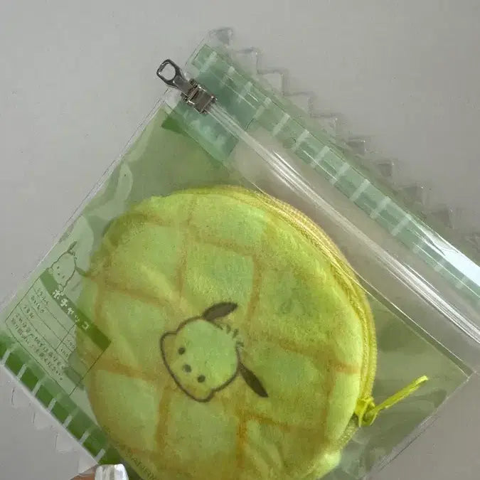 [BUNJANG] Pochacco Melon Bread Pouch Coin Purse / 포챠코 메론빵 파우치 동전지갑