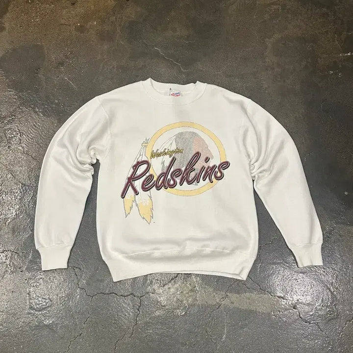 [BUNJANG] 90s Hanes Washington Redskins Sweatshirt M / 90s Hanes 헤인즈 Washington Redskins 스웻셔츠 M