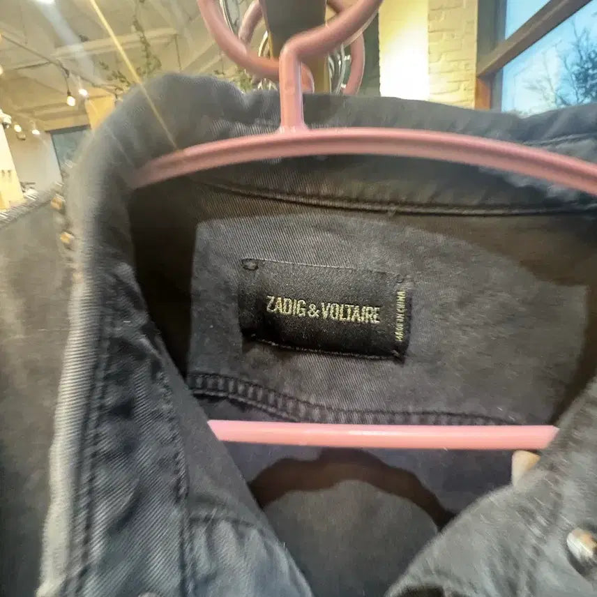 [BUNJANG] Zadig &amp; Voltaire Pocket Washed Dress / 쟈딕앤볼테르 포켓 워싱 원피스