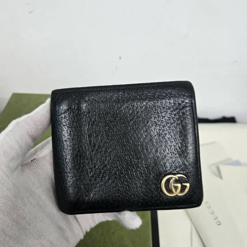 [BUNJANG] Gucci Marmont Bi-fold Wallet / [정품] 구찌 마몬트 반지갑