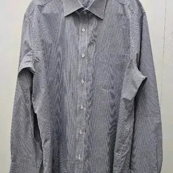[BUNJANG] DAKS Check Long-Sleeve Shirt / DAKS 닥스 체크 긴팔 셔츠