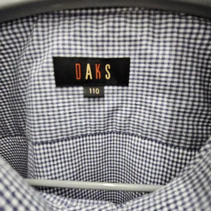 [BUNJANG] DAKS Check Long-Sleeve Shirt / DAKS 닥스 체크 긴팔 셔츠