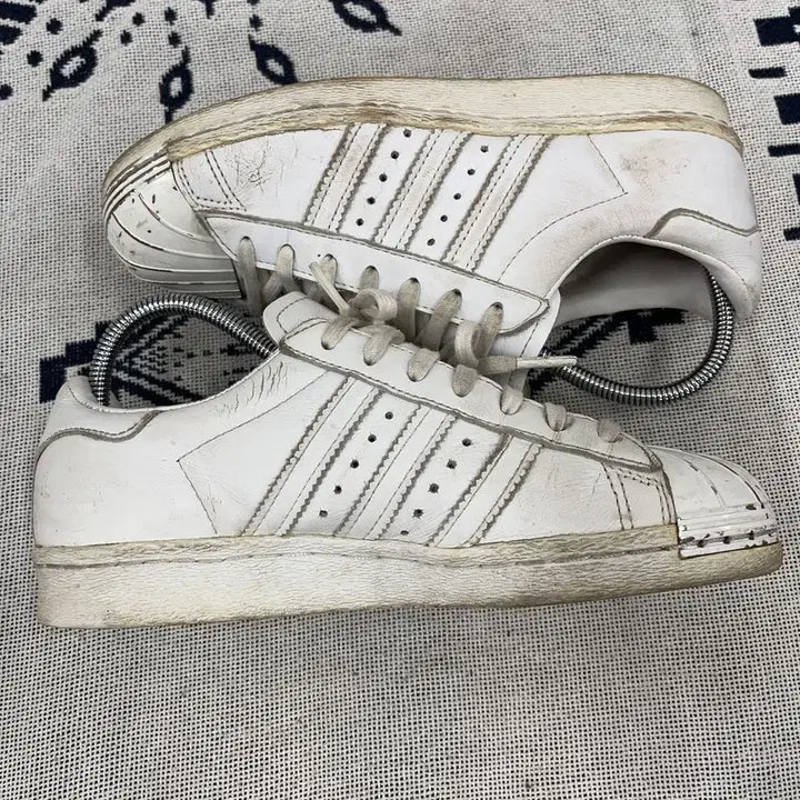 [BUNJANG] Adidas Superstar 80s Metal Toe Sneakers / 아디다스 슈퍼스타 80s 메탈 토 스니커즈 운동화 225 E02869