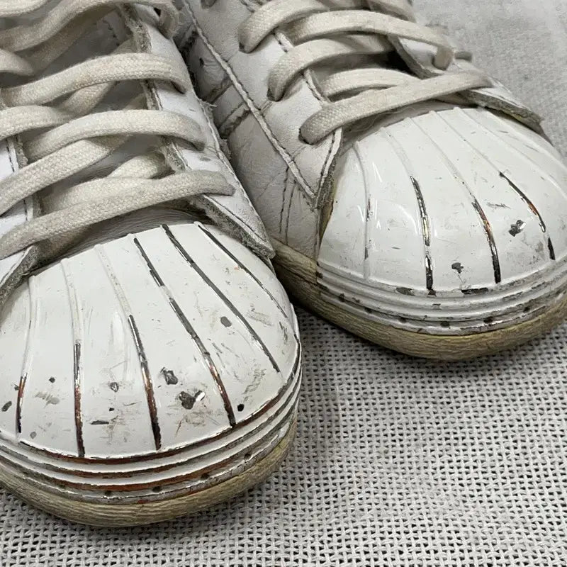 [BUNJANG] Adidas Superstar 80s Metal Toe Sneakers / 아디다스 슈퍼스타 80s 메탈 토 스니커즈 운동화 225 E02869