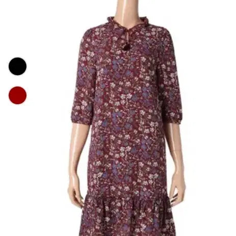 [BUNJANG] BCBG Patterned Dress / 비씨비지 BCBG 패턴 원피스 55~66사이즈