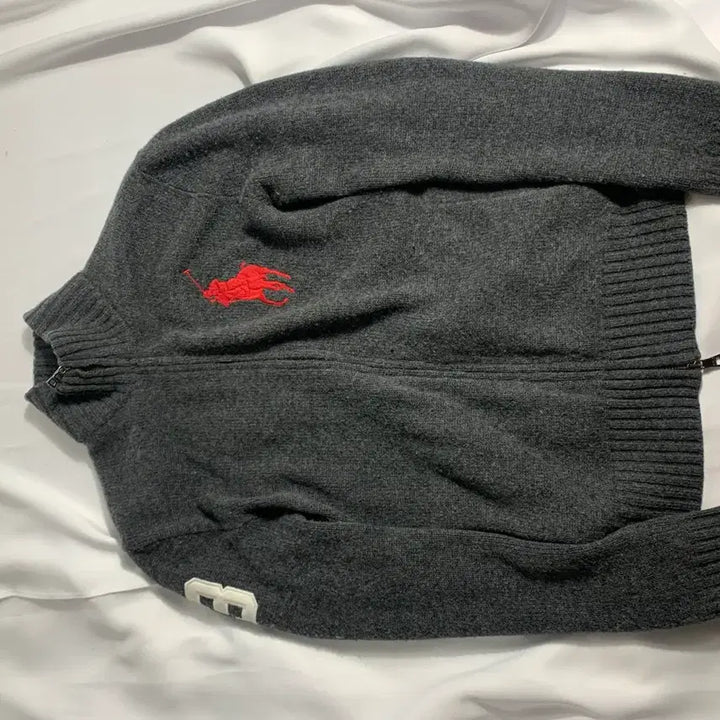 [BUNJANG] Polo Ralph Lauren Big Pony Knit Zip-Up / 폴로 빅포니 니트집업