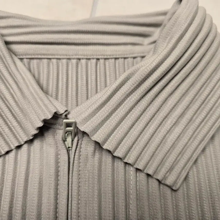 [BUNJANG] Homme Plissé Issey Miyake Half-Zip Long Sleeve T-Shirt / 옴므플리세 반집업