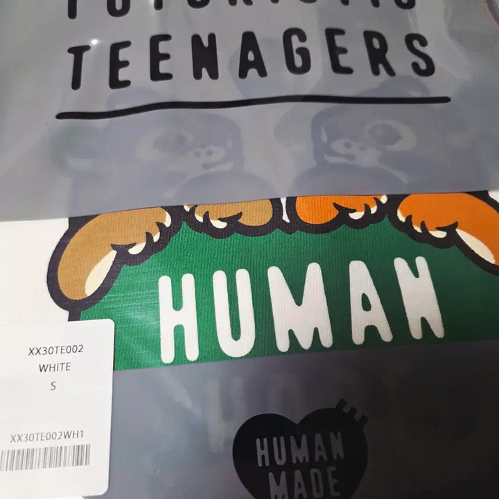 [BUNJANG] Human Made J-Hope Human Hope Graphic T-shirt / 미개봉) 방탄소년단 제이홉 휴먼메이드 티셔츠  화이트 S, M