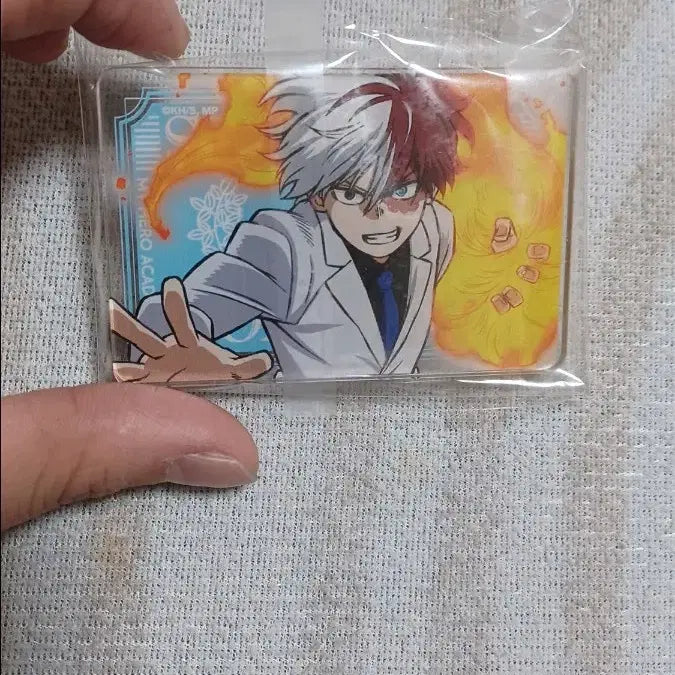 [BUNJANG] My Hero Academia Todoroki Acrylic Badge / 나의 히어로 아카데미아 토도로키 아크릴 뱃지