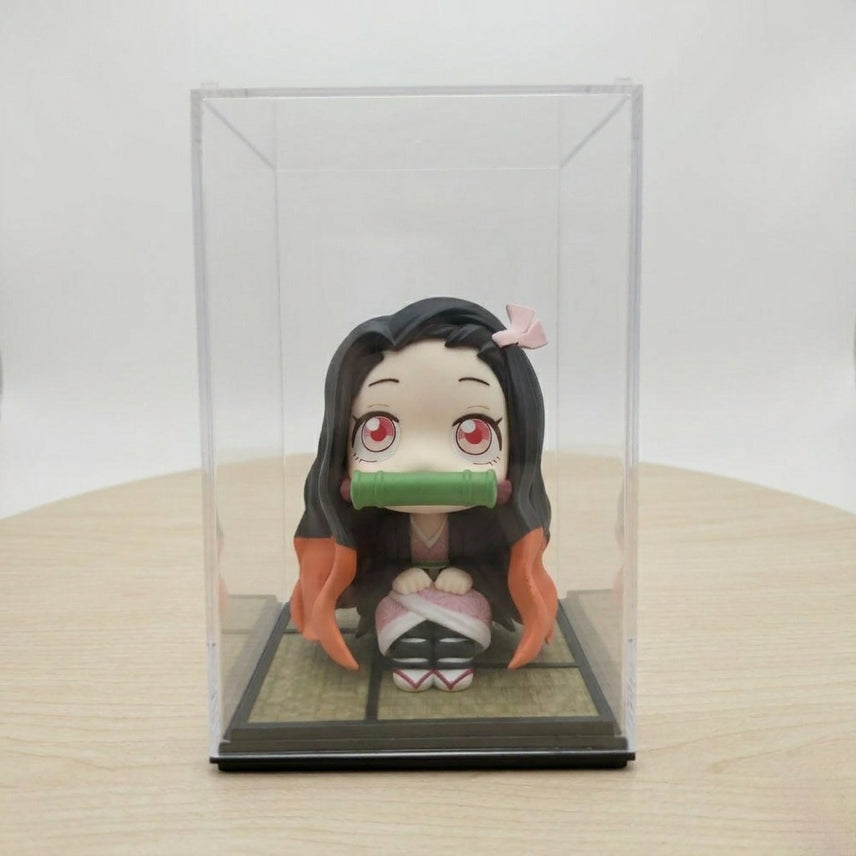 [BUNJANG] Acrylic Figure Display Case with Tatami Base / 아크릴 피규어 케이스 다다미 베이스 / 룩업 전시 케이스