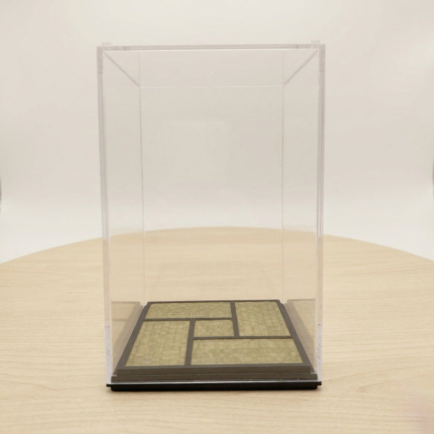 [BUNJANG] Acrylic Figure Display Case with Tatami Base / 아크릴 피규어 케이스 다다미 베이스 / 룩업 전시 케이스