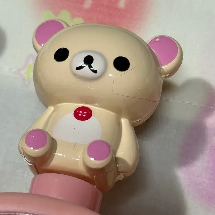 [SOLD OUT] 고전 방꾸) 리락쿠마 핑크 달력 탁상시계