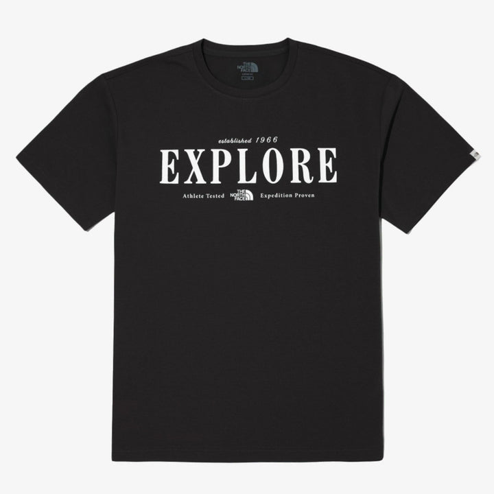 [BUNJANG] The North Face Explorer Black T-Shirt XL (New) / 새) 노스페이스 익스플로러 블랙 반팔 티셔츠 2XL 미개봉 새상품