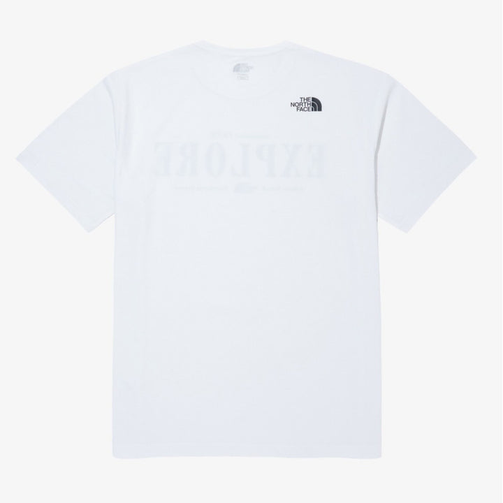 [BUNJANG] The North Face Explorer White Short Sleeve T-Shirt (2XL) / 새) 노스페이스 익스플로러 화이트 반팔 티셔츠 2XL 미개봉 새상품