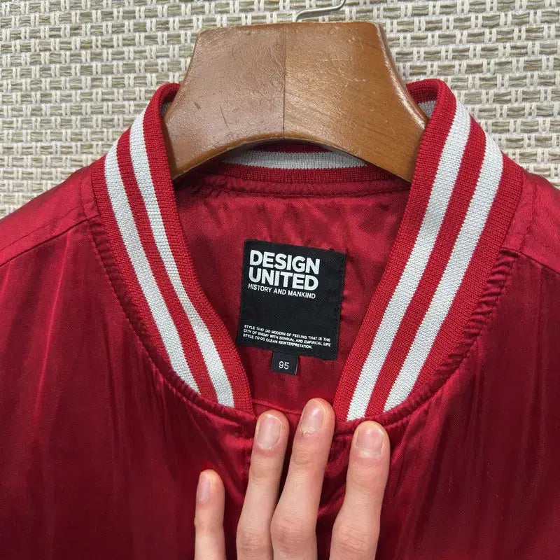 [BUNJANG] Design United Varsity Jacket M14735 / 디자인 유나이티드 바시티자켓 야구잠바 95 M14735
