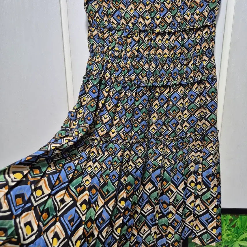 [BUNJANG] Day1 Pattern Midi Skirt / (세일)(새상품)Day1 패턴 스커트