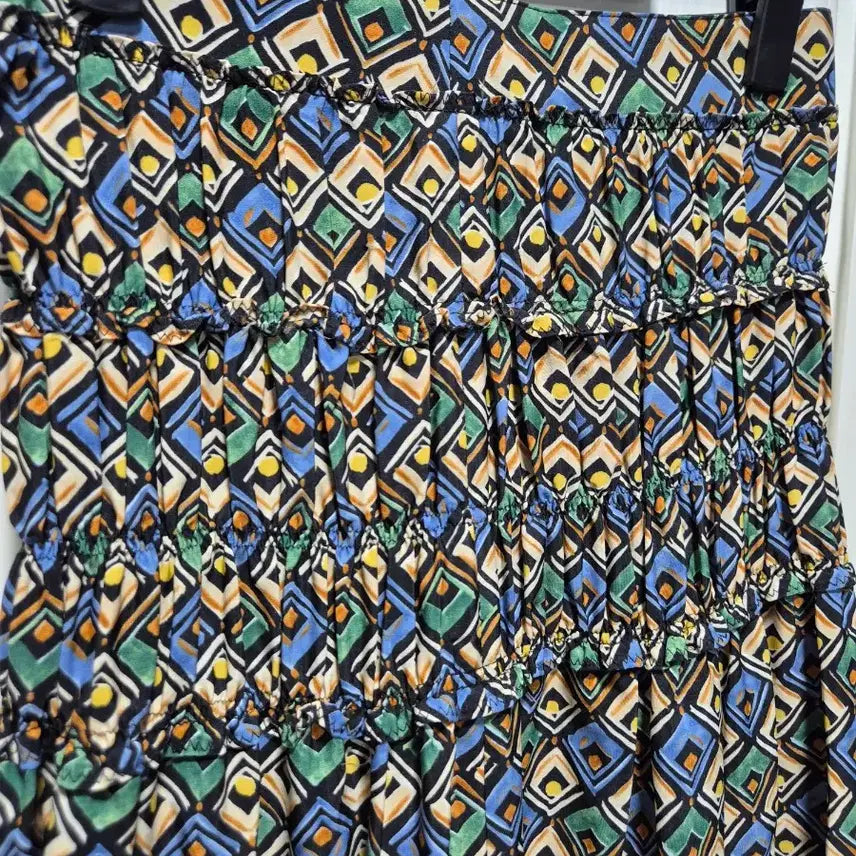[BUNJANG] Day1 Pattern Midi Skirt / (세일)(새상품)Day1 패턴 스커트