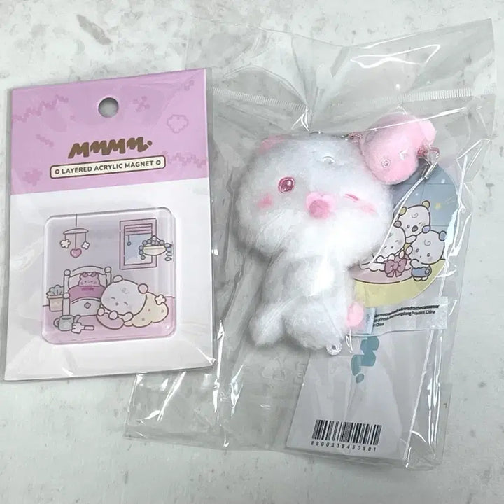[SOLD OUT] 플레이브 베이비 므메미무 팝업 미므 모바일참 인형 키링 아크릴 마그넷