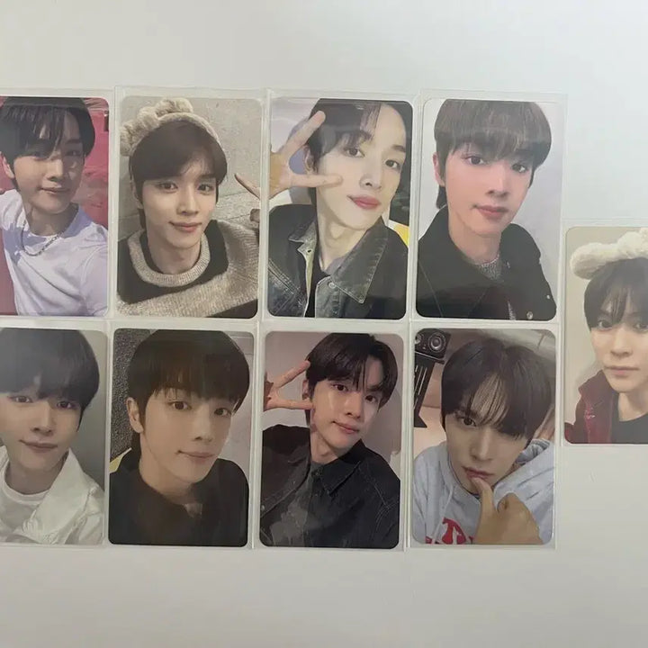 [BUNJANG] RIIZE Shotaro Eunseok Wonbin Photocard Bundle Set / 라이즈 성찬 은석 영원즈 포카 일괄 양도